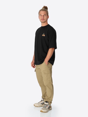 SPITZBUB T-Shirt 'Black Oasis' in Schwarz