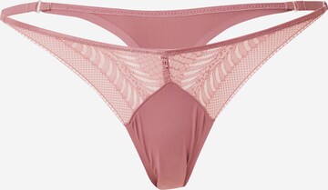 Calvin Klein Underwear Tanga – pink: přední strana
