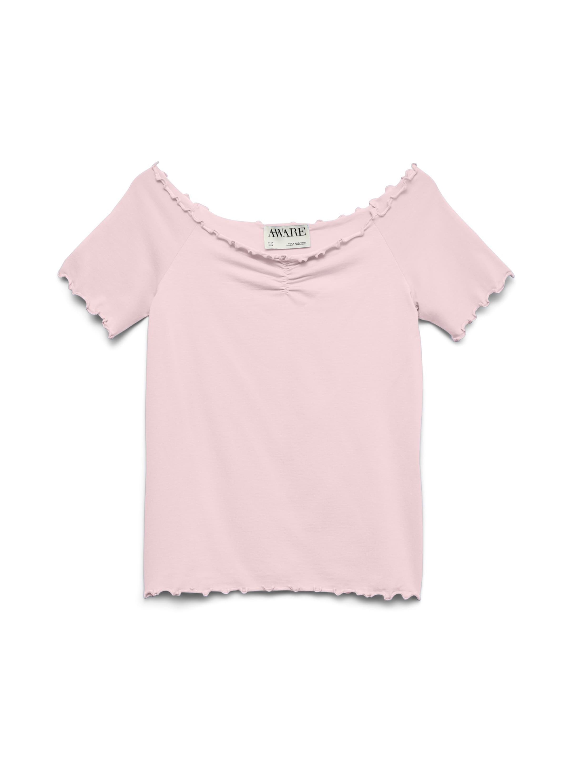Aware Shirt in Pink: front