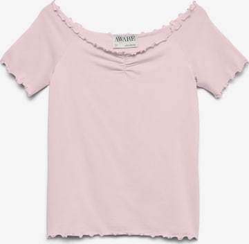 Aware Shirt in Pink: front