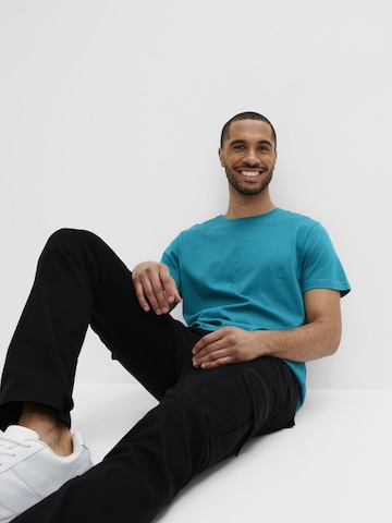 bonprix Shirt in Blauw