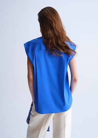 MANGO Blusentop 'Katrina' in Blau