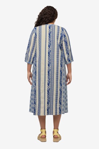 Ulla Popken Shirt Dress in Blue