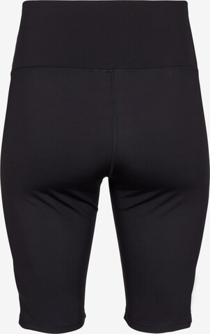 Active by Zizzi Skinny Sportbroek 'ASUS' in Zwart