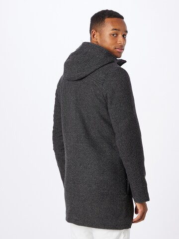 INDICODE JEANS Between-seasons coat 'Liam' in Black