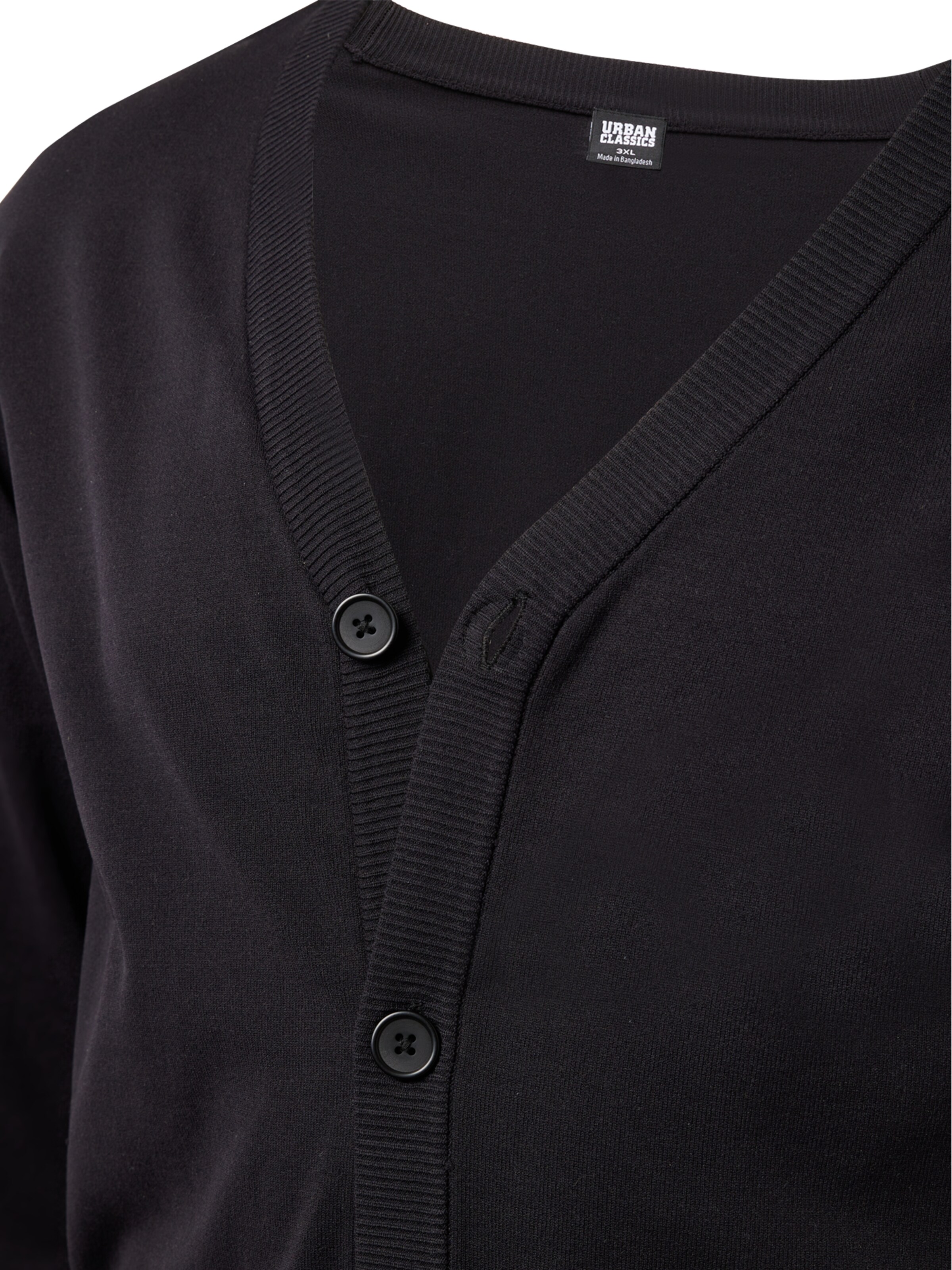 Urban Classics Neuletakki värissä musta