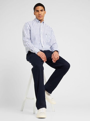 FYNCH-HATTON Regular fit Button Up Shirt in Blue