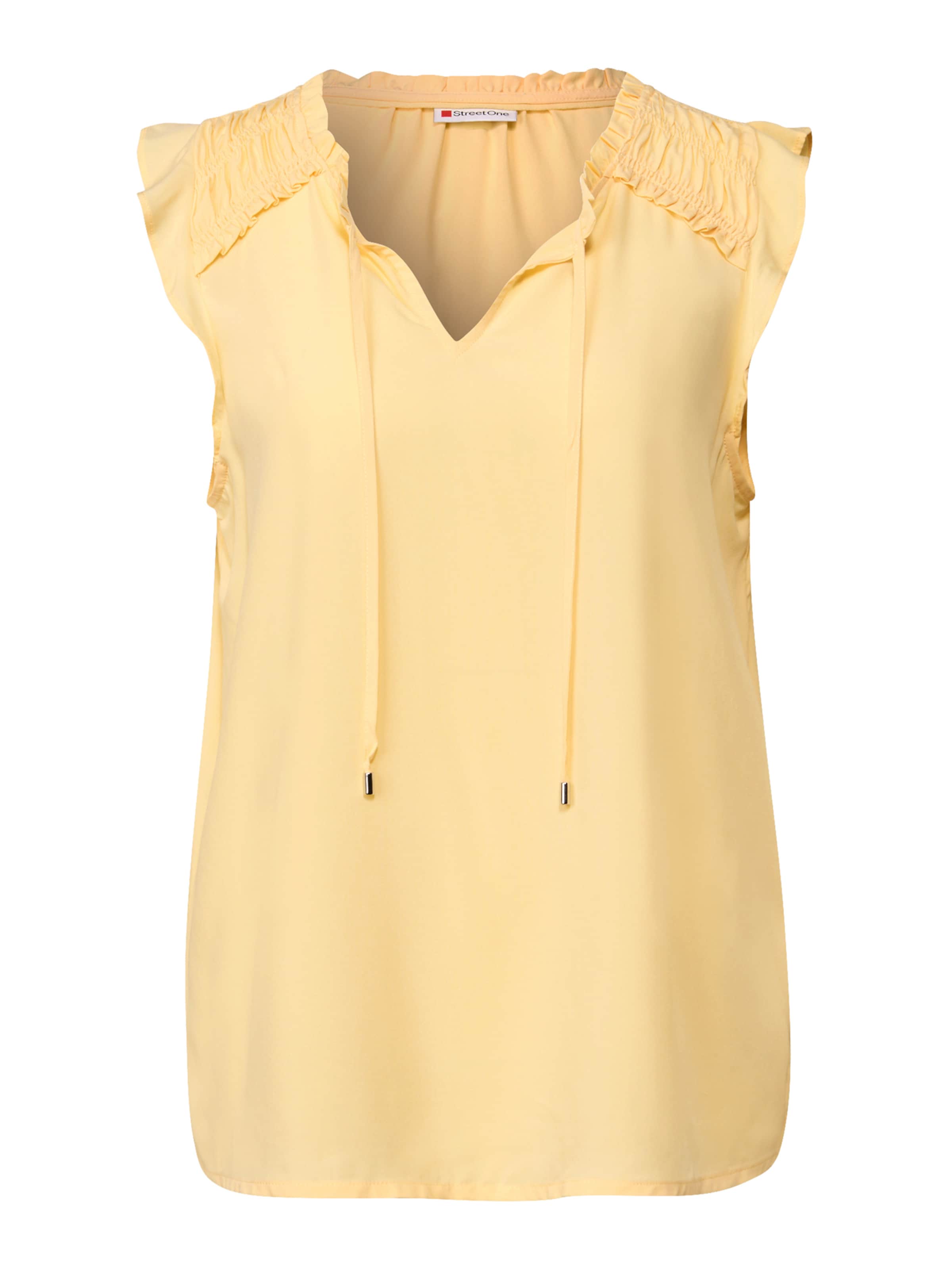 STREET ONE Bluse i gul: forside