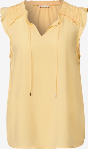 STREET ONE Blúzka - Žltá: predná strana