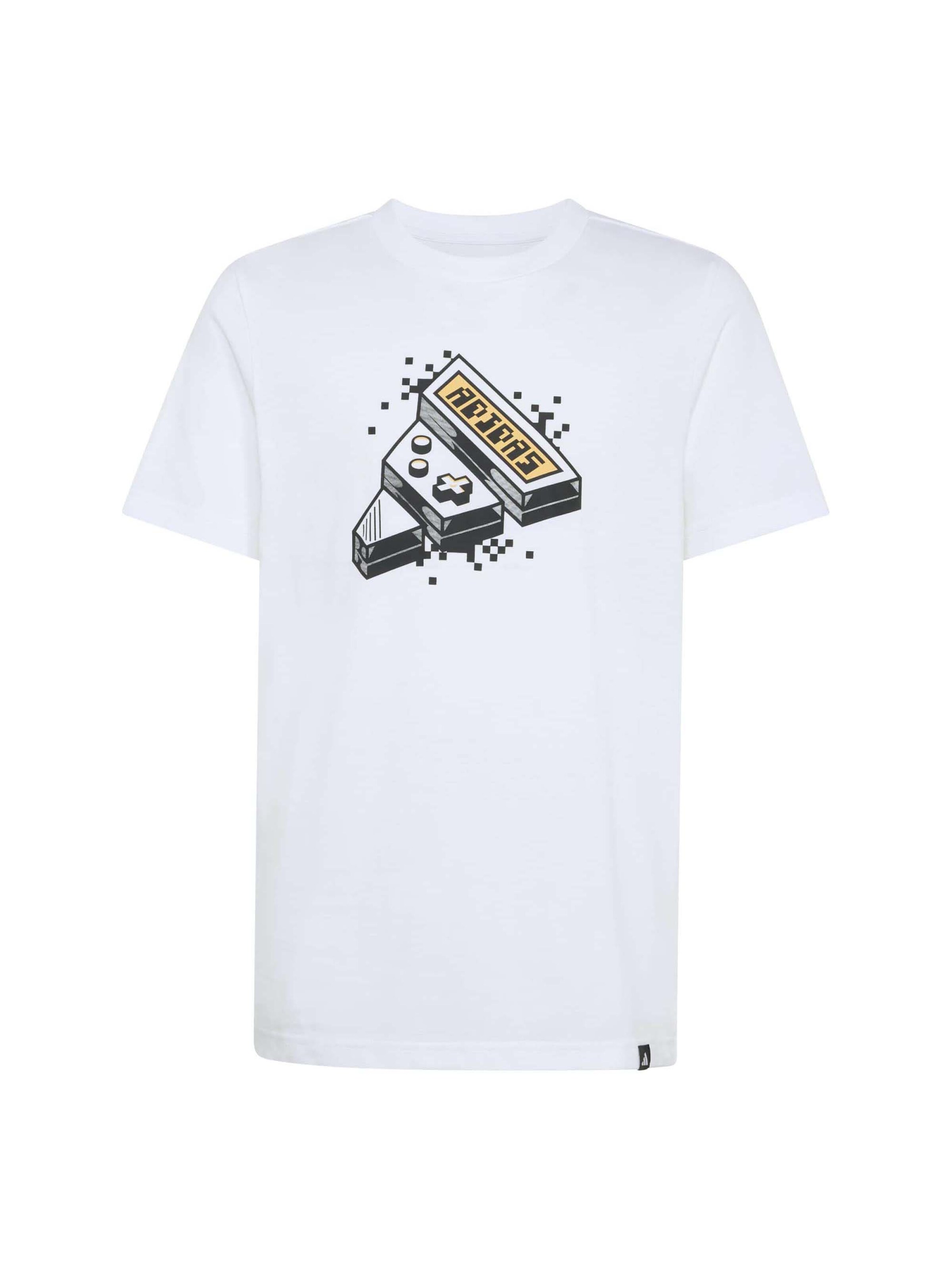T-Shirt ADIDAS SPORTSWEAR en blanc : devant