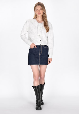 DreiMaster Vintage - Cárdigan en blanco