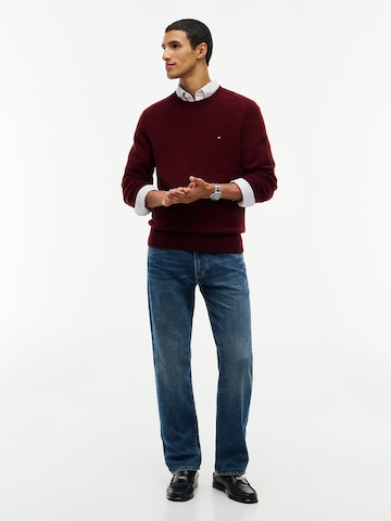 TOMMY HILFIGER Pullover in Rot