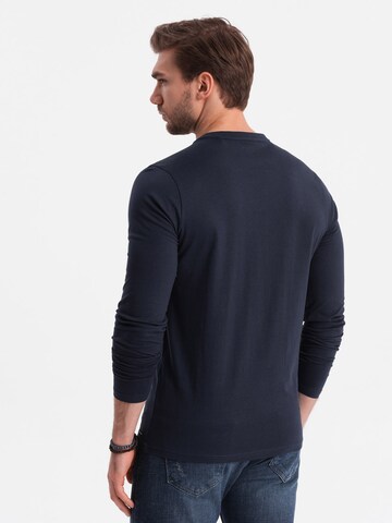 Ombre Shirt 'OM-LSCL-0107' in Blue
