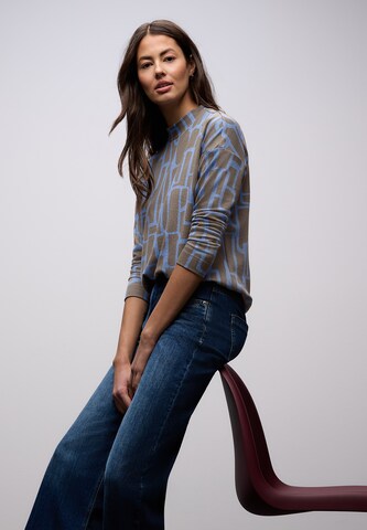 STREET ONE Shirt in Blue: front