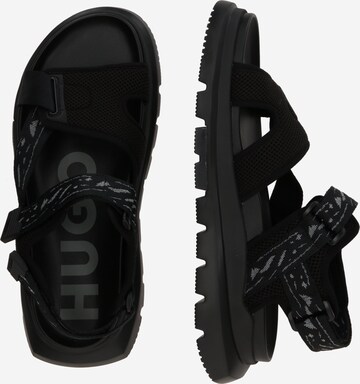 HUGO Red Sandaler 'Ryany' i svart