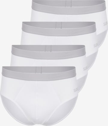 SLOGGI Slip 'men GO ABC 2.0' in Weiß: Vorderseite