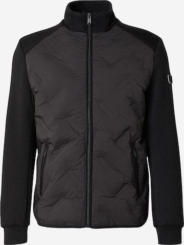 GUESS Välikausitakki värissä musta: etupuoli