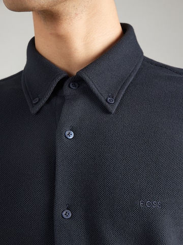 Coupe regular Chemise 'Myjersey_M' BOSS en bleu