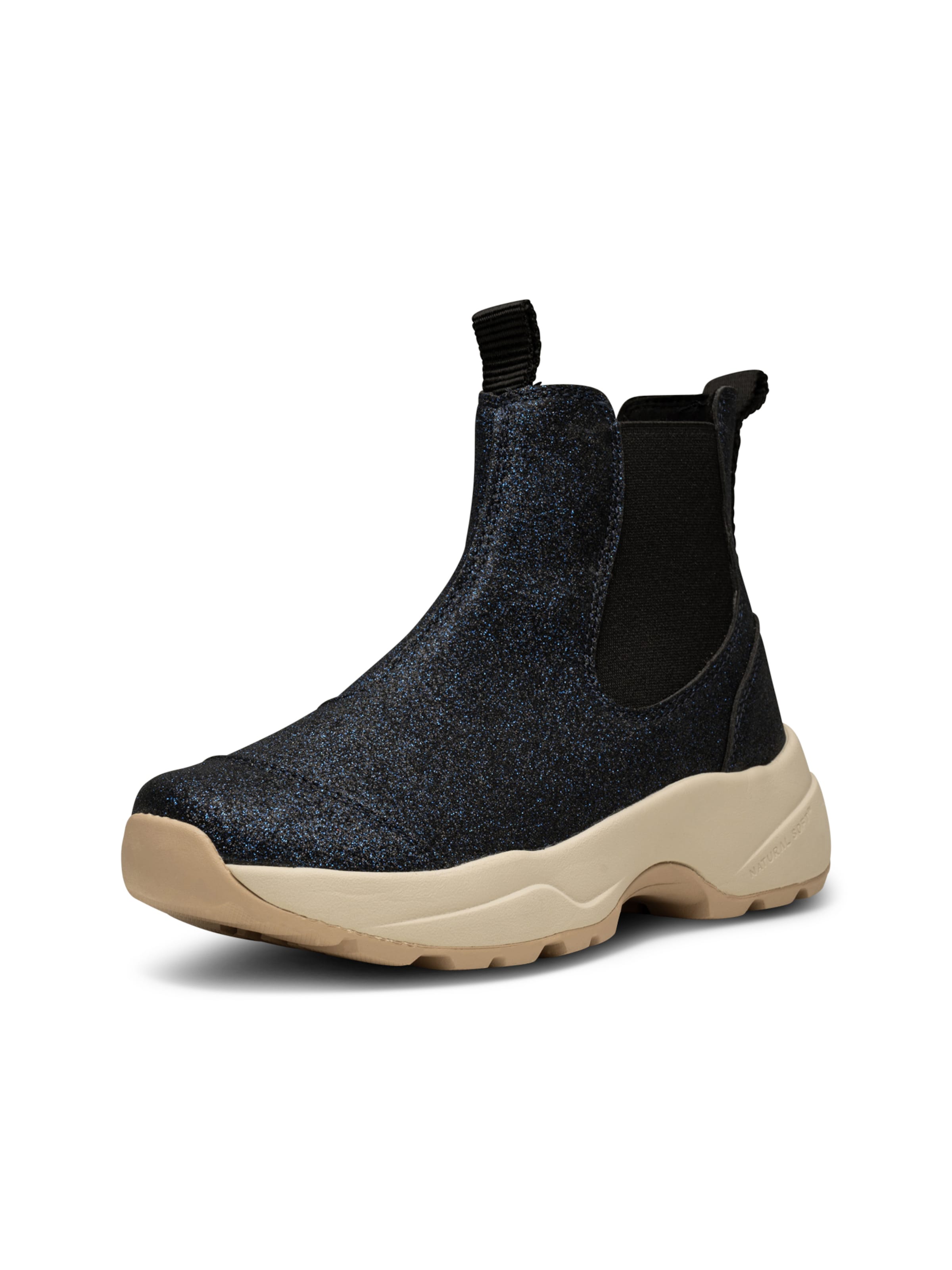 WODEN Chelsea Boots ' Silje ' i blå: forside