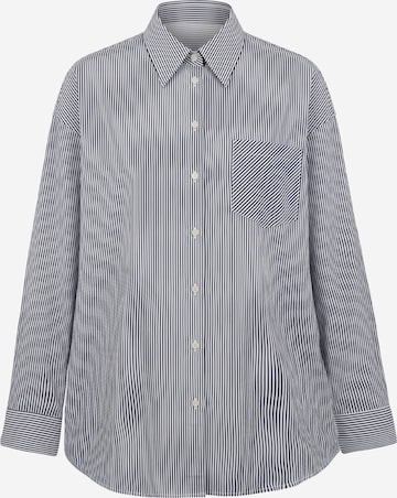 kilata - Blusa em azul: frente