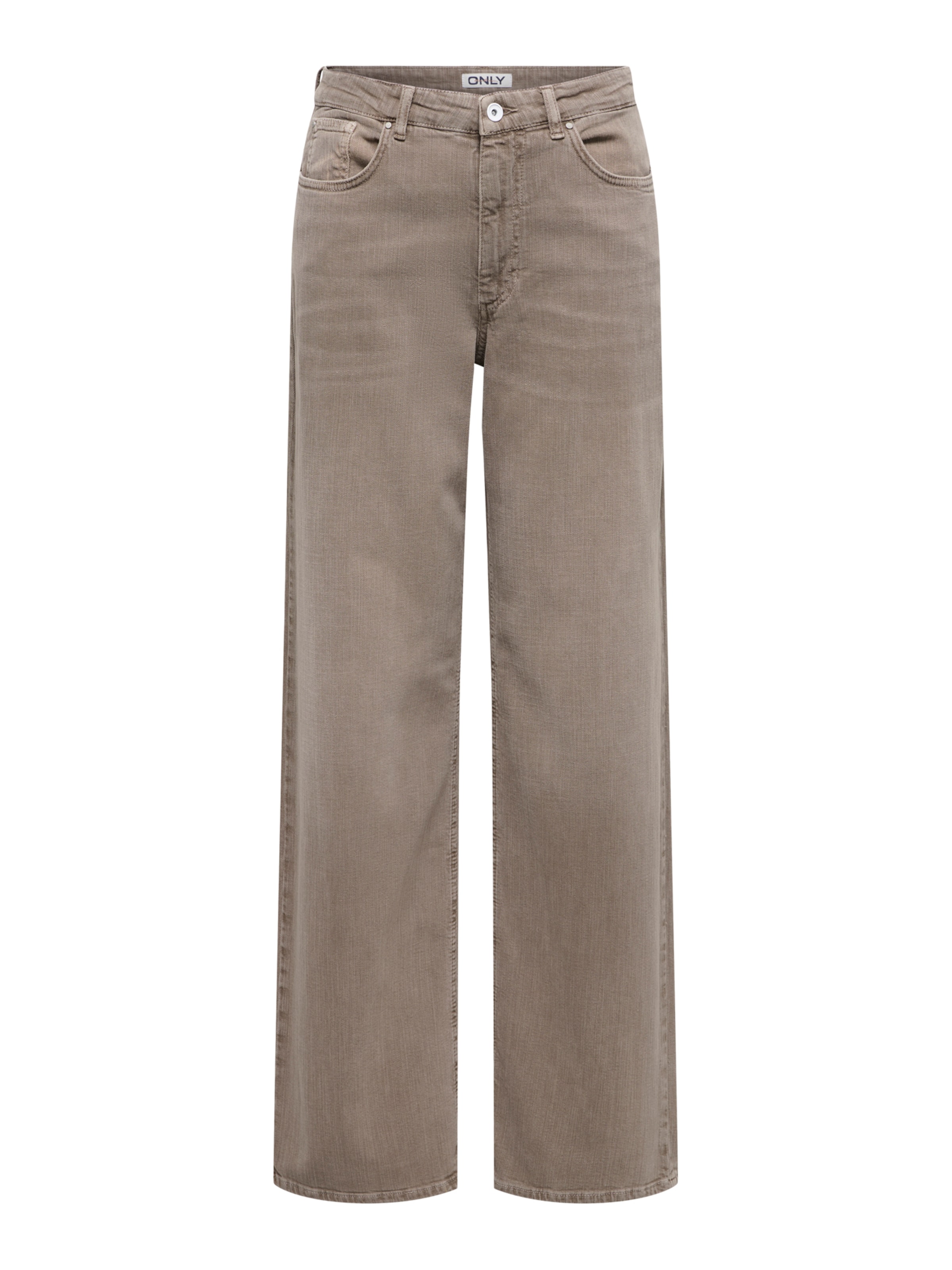 Only Petite Wide Leg Farkut 'ONLJUICY' värissä ruskea: etupuoli