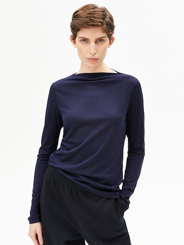 ARMEDANGELS Shirt in Blauw: voorkant