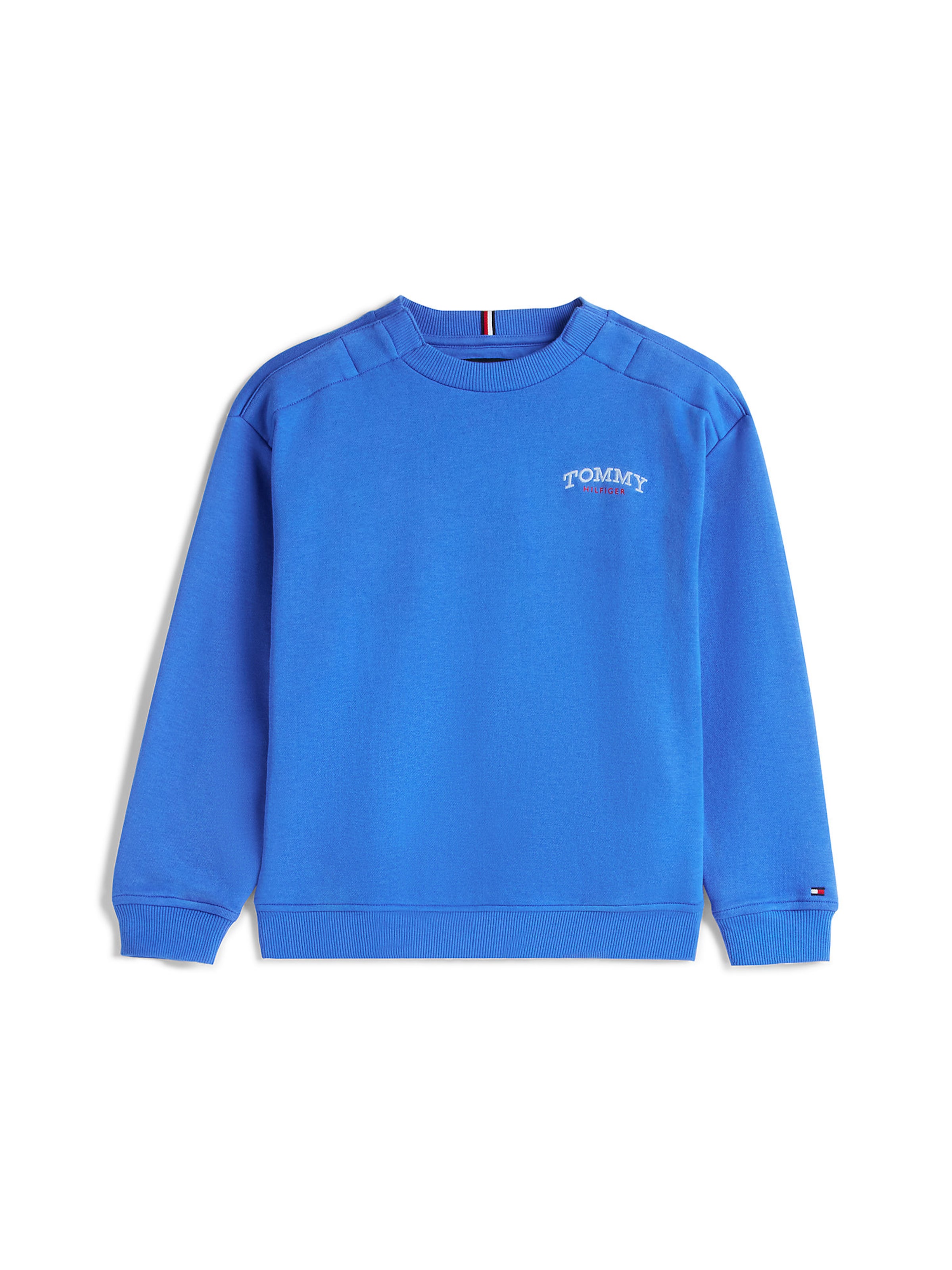 TOMMY HILFIGER Sweatshirt in Blauw: voorkant