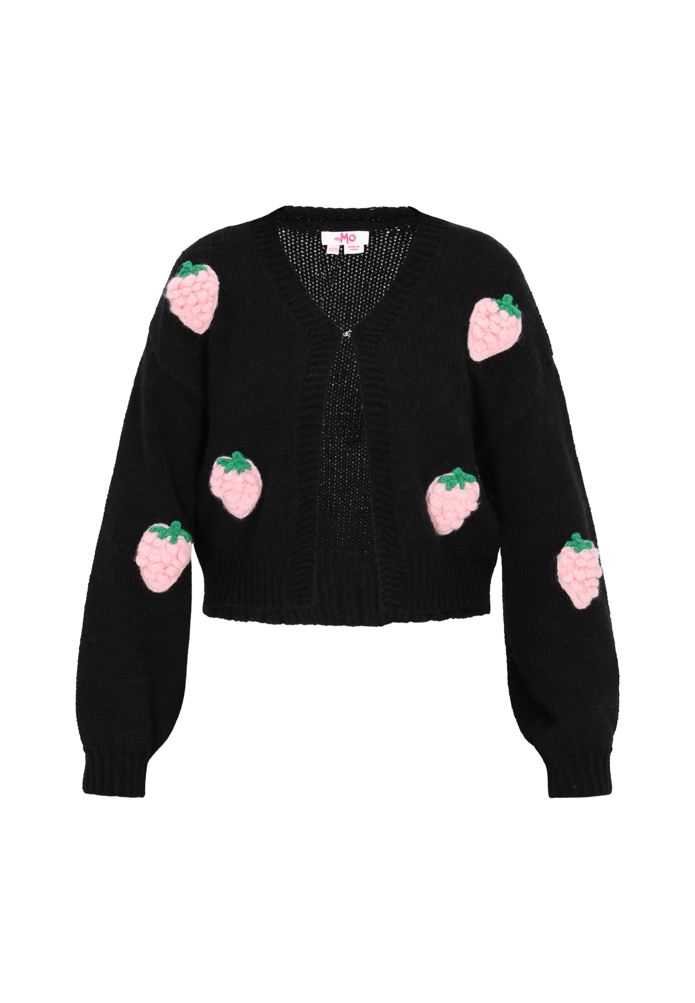 Giacchetta extra large di MYMO in nero: frontale