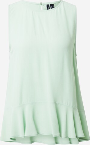 VERO MODA Bluse 'NORAESTHER' i grøn: forside