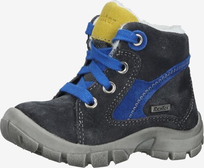 RICHTER Laarzen in de kleur Donkerblauw / Mosterd / Antraciet, Productweergave