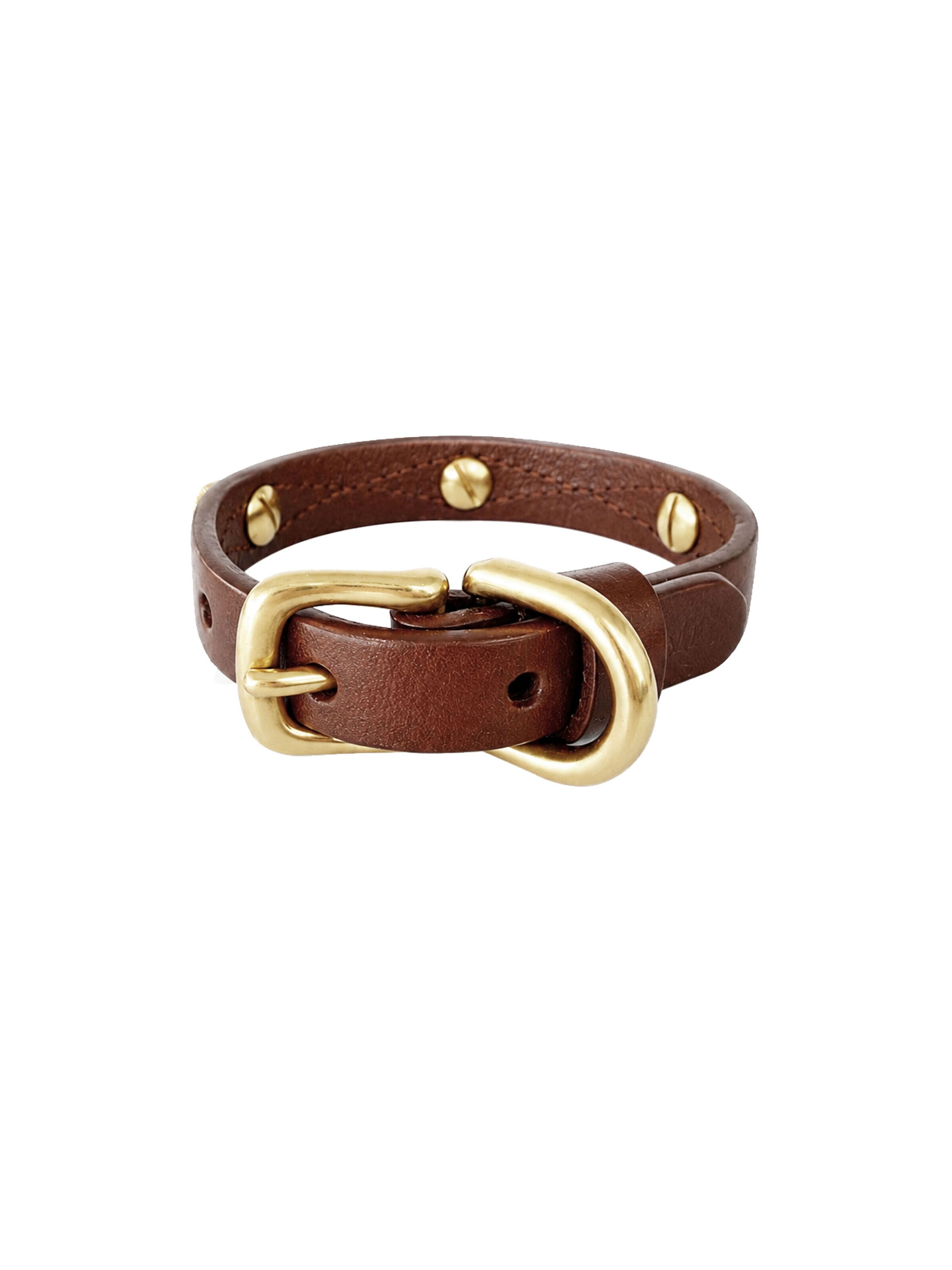 Unleash Cph Halsband in Brown