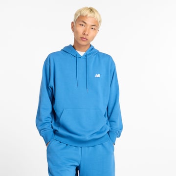 new balance Sweatshirt 'Essentials' in Blauw: voorkant
