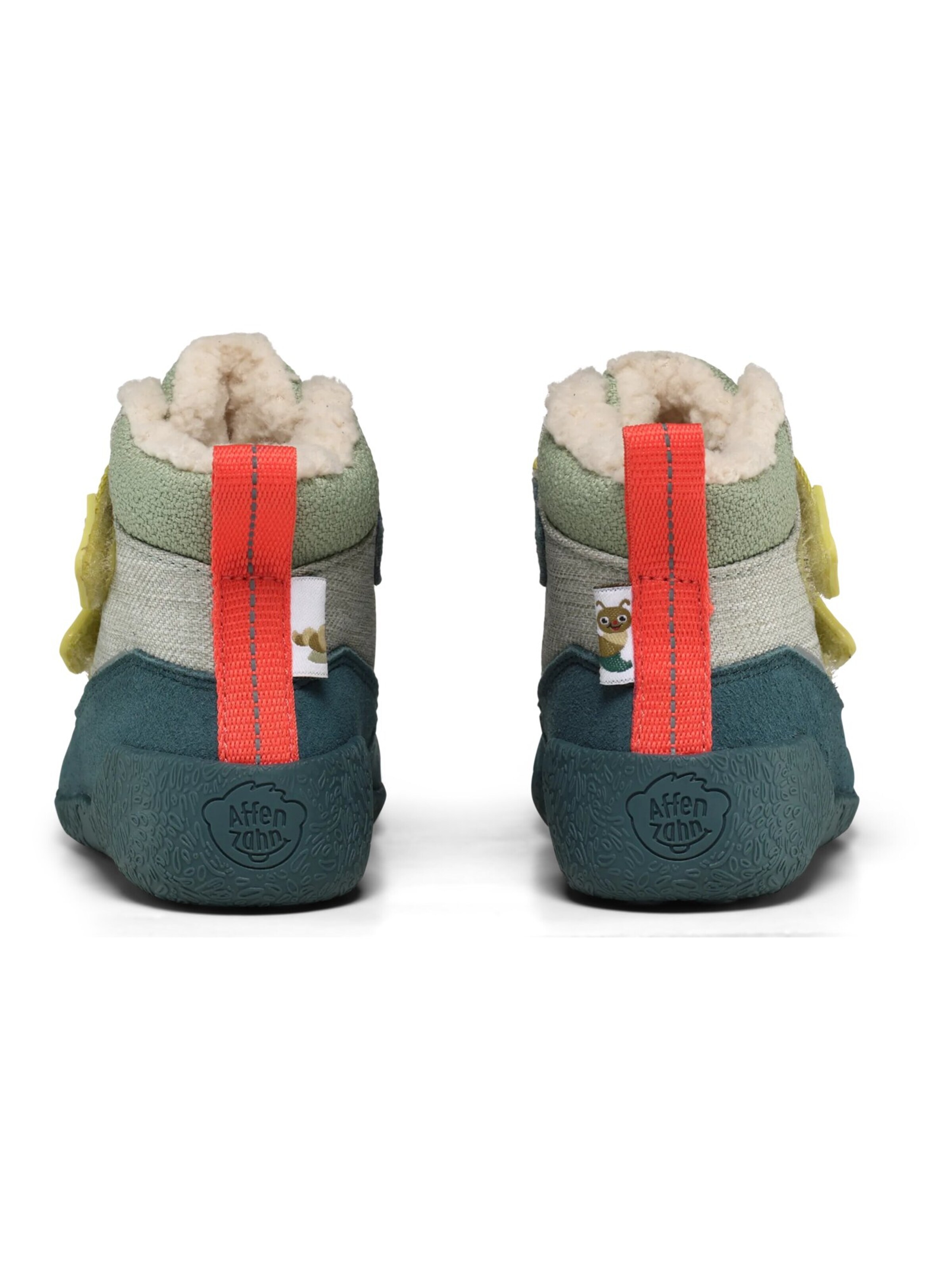 Affenzahn First-Step Shoes 'Snuggy' in Orange