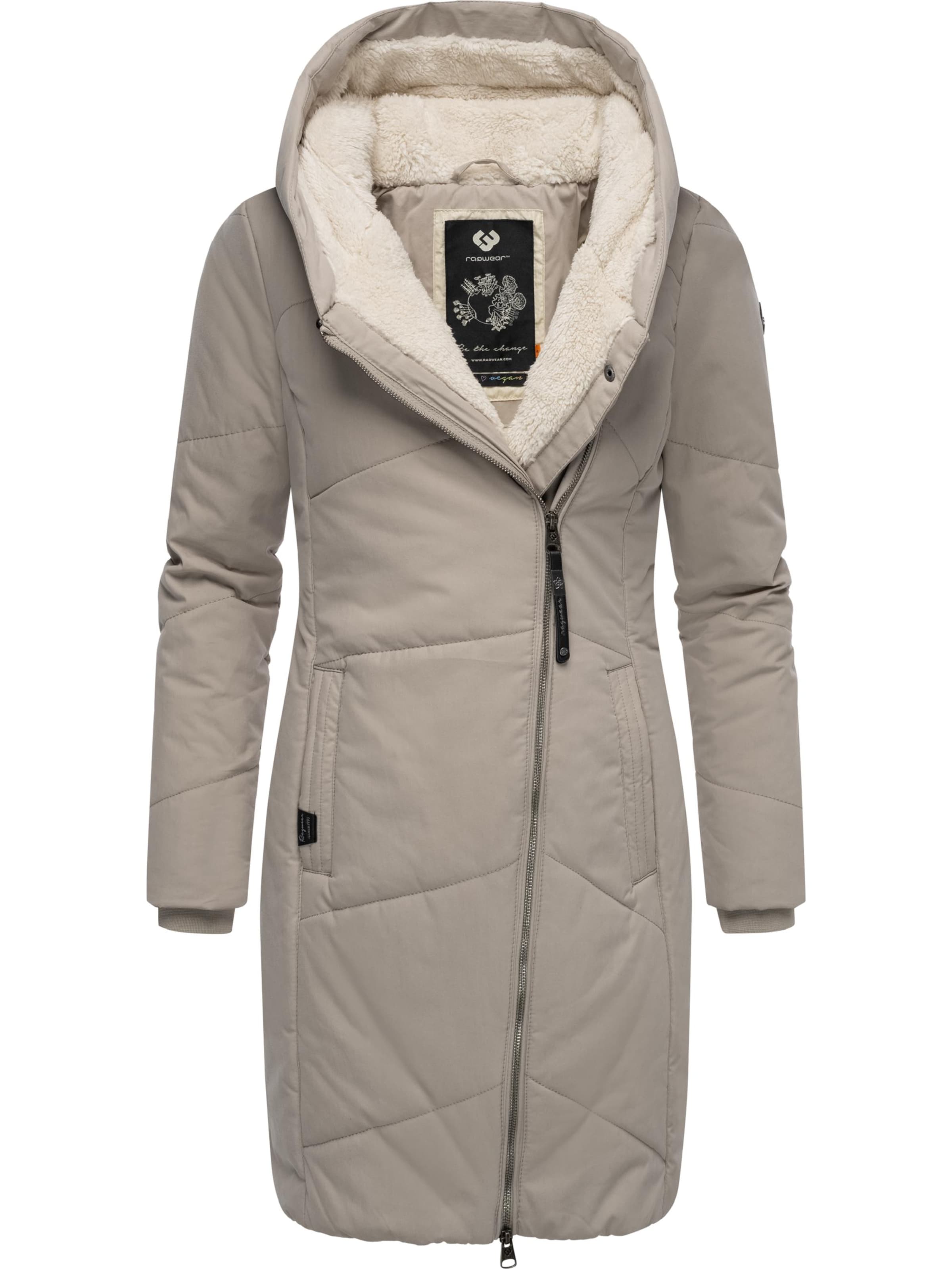 Manteau d’hiver 'Gordon' Ragwear en beige : devant