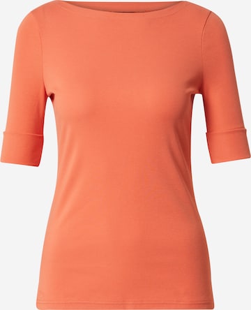T-shirt 'JUDY' Lauren Ralph Lauren Petite en orange : devant