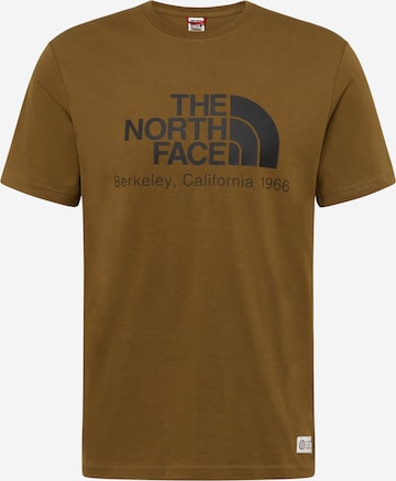 Maglietta 'BERKELEY CALIFORNIA' di THE NORTH FACE in verde: frontale