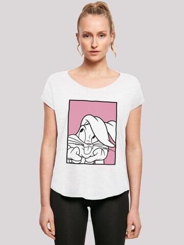 F4NT4STIC Shirt in Wit: voorkant