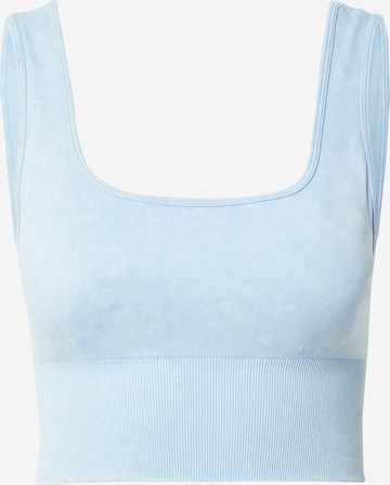 GUESS Sports Bra in Blue: front