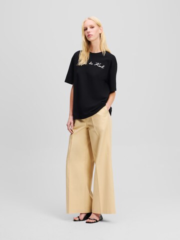 Karl Lagerfeld - Camiseta 'JORGE PARRA' en negro