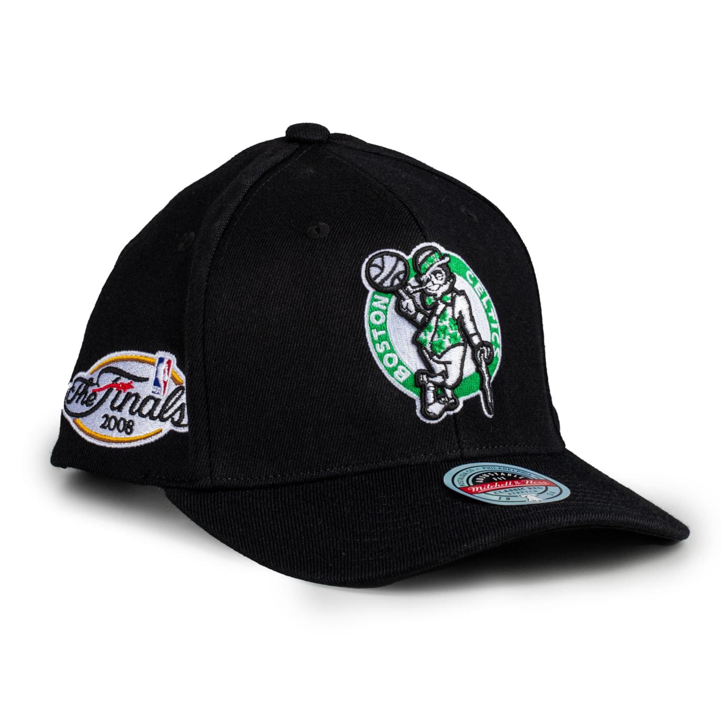 Mitchell & Ness Sportcap in Schwarz: Vorderseite