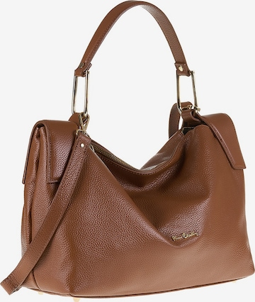 Sac bandoulière 'Erisma Lux' PIERRE CARDIN en marron : devant