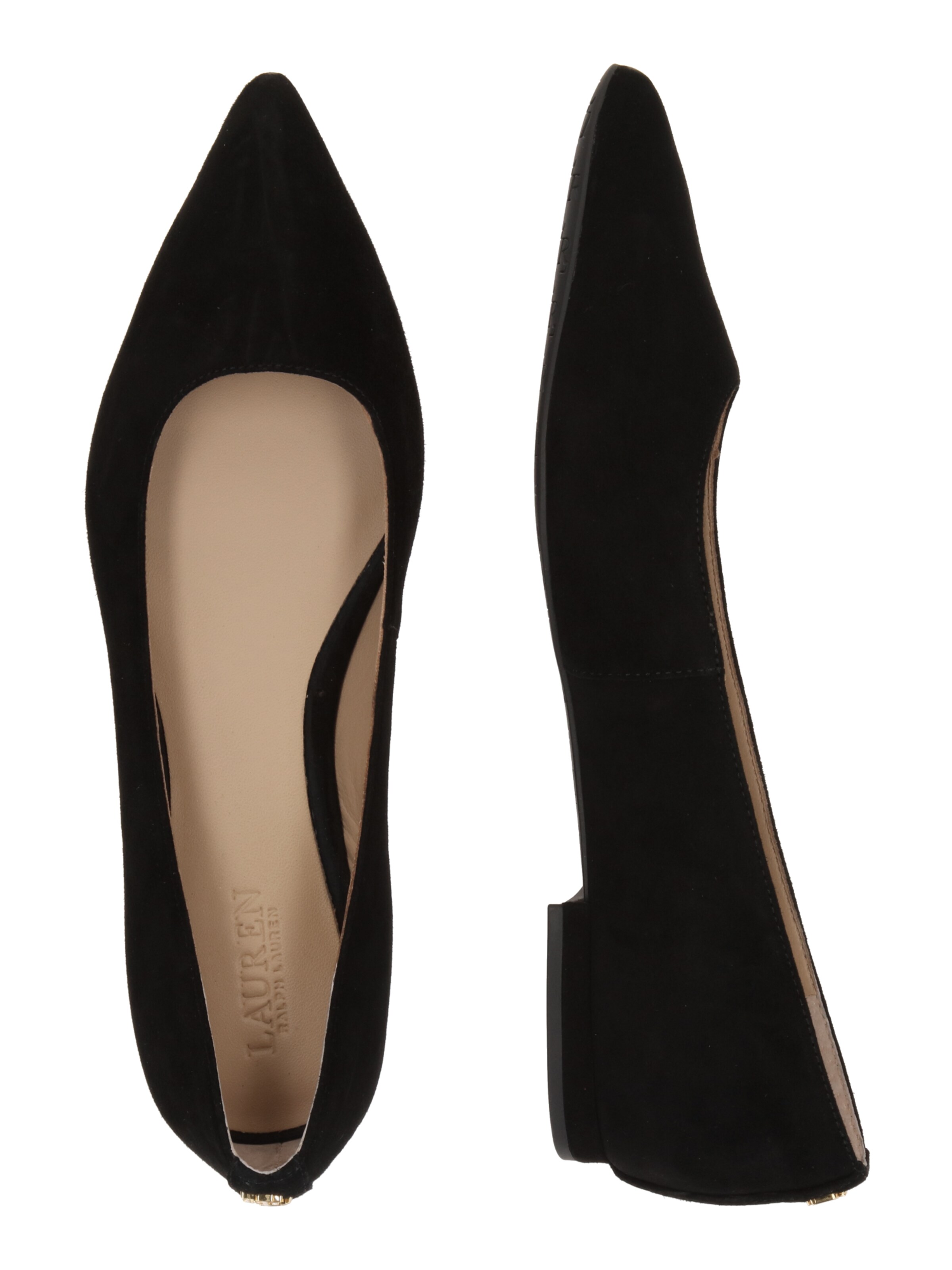 Ballerines 'LONDYN-FLATS-BALLET' Lauren Ralph Lauren en noir
