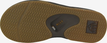 REEF Beach & Pool Shoes 'Fanning' in Brown