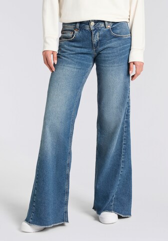 Herrlicher Flared Jeans in Blau: Vorderseite