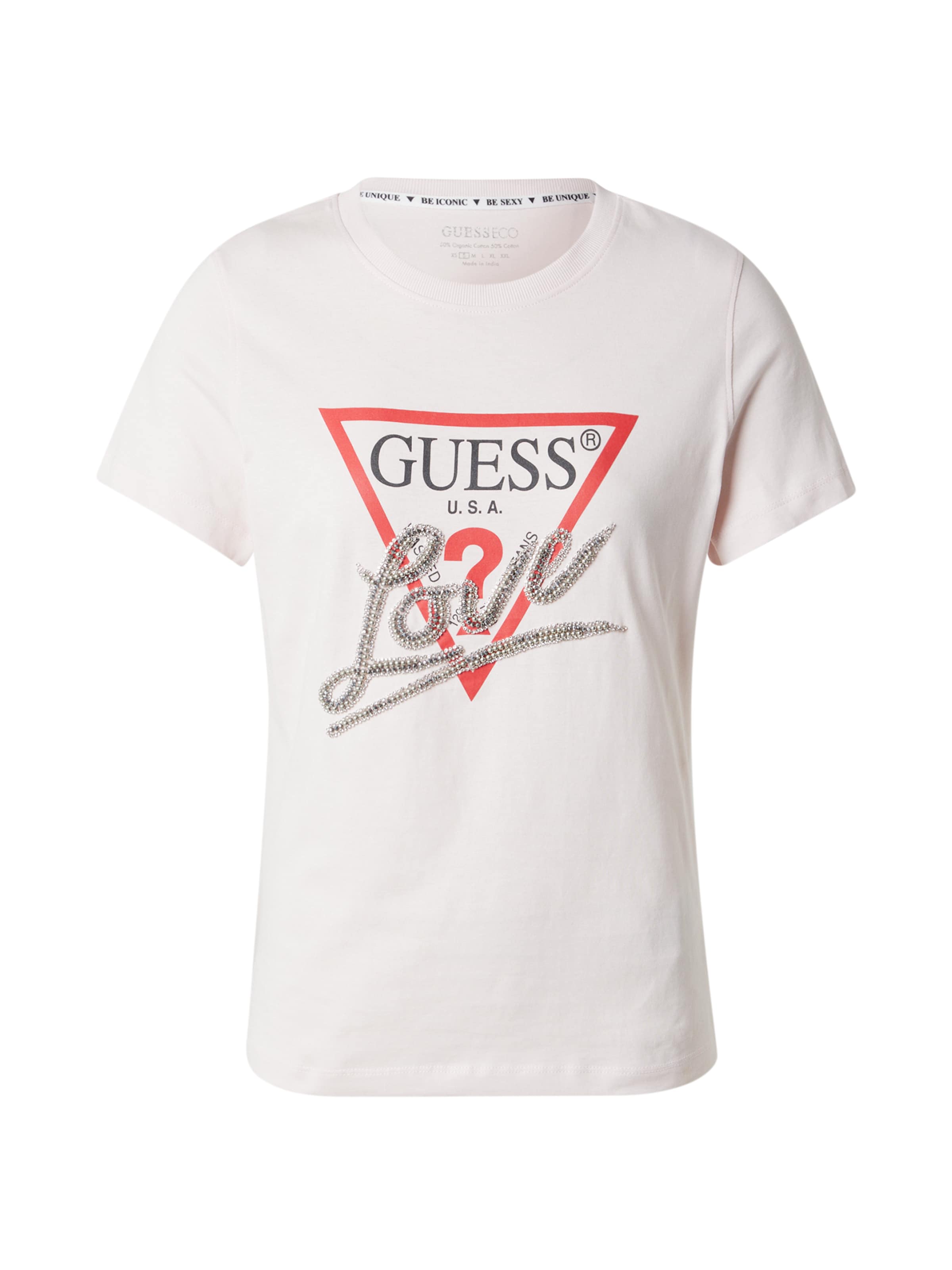 GUESS Shirt in Pink: front