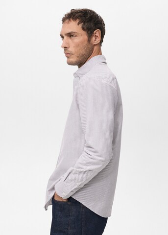 MANGO MAN Regular Fit Hemd 'Kodak' in Rot