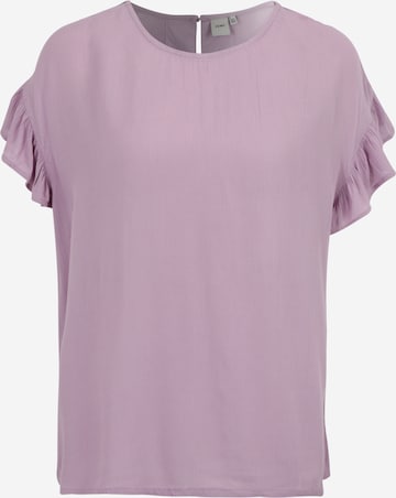 ICHI - Blusa 'MARRAKECH' em roxo: frente