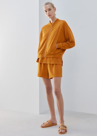 MANGO Strickjacke 'Terry' in Orange: Vorderseite