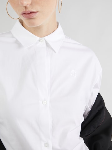 Camicia da donna 'The Girlfriend' di HUGO Red in bianco