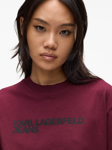 Maglietta di KARL LAGERFELD JEANS in rosso